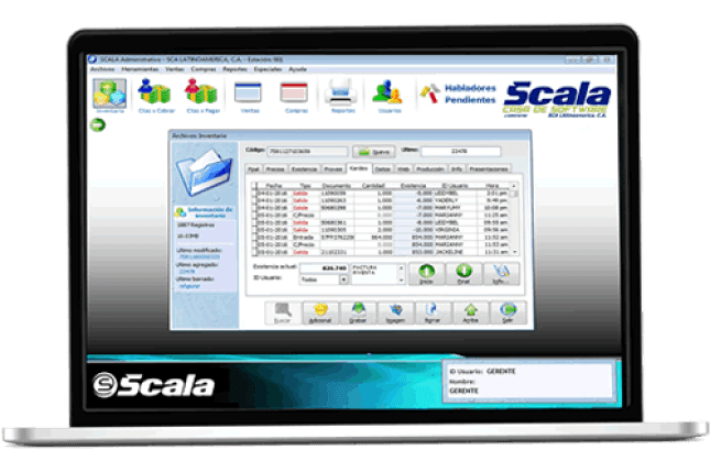 Laptop con Scala